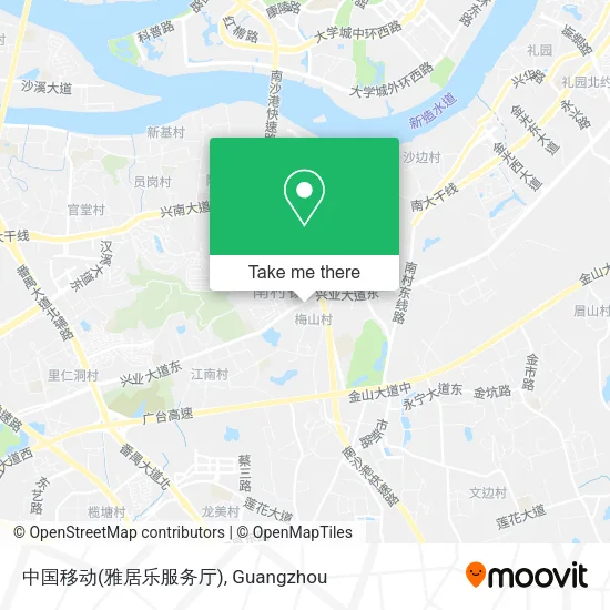 中国移动(雅居乐服务厅) map