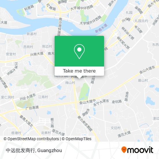 中远批发商行 map