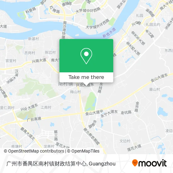 广州市番禺区南村镇财政结算中心 map