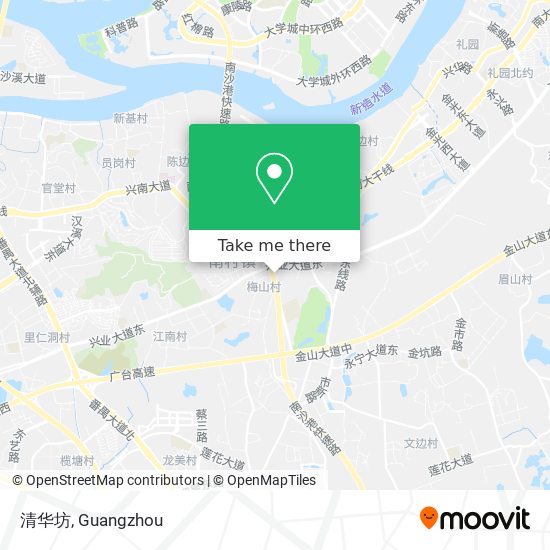 清华坊 map