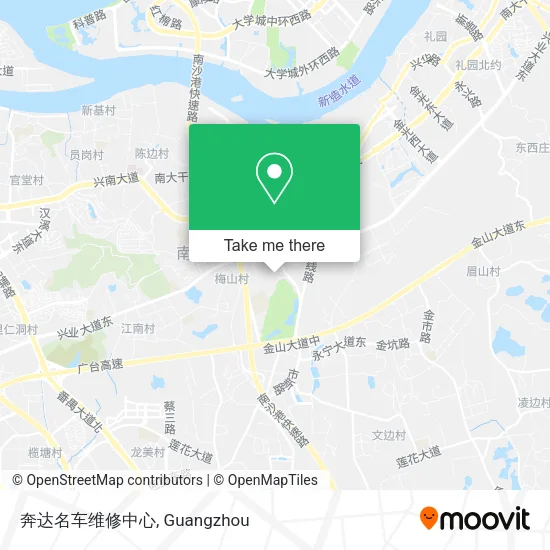 奔达名车维修中心 map