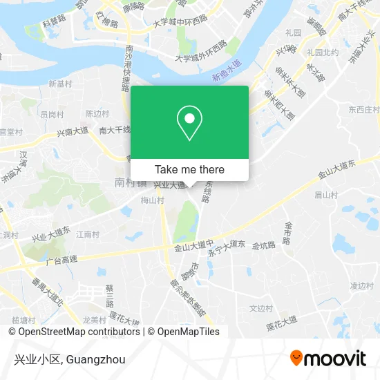 兴业小区 map