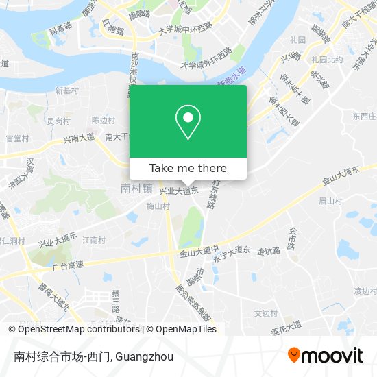 南村综合市场-西门 map