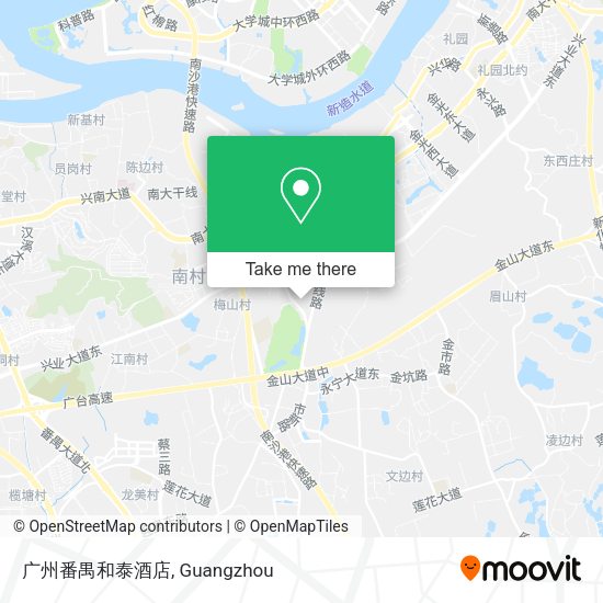 广州番禺和泰酒店 map