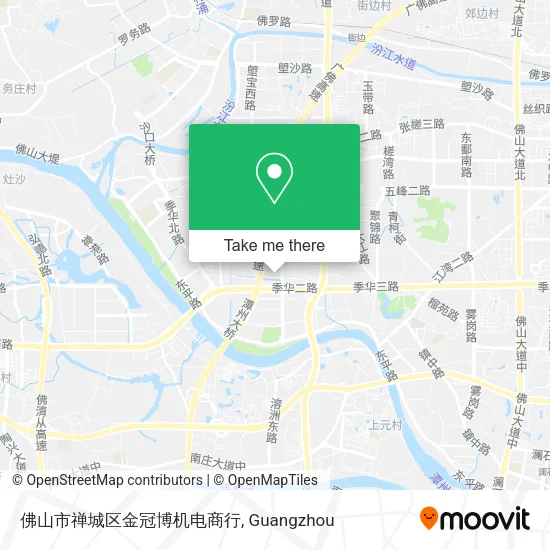 佛山市禅城区金冠博机电商行 map