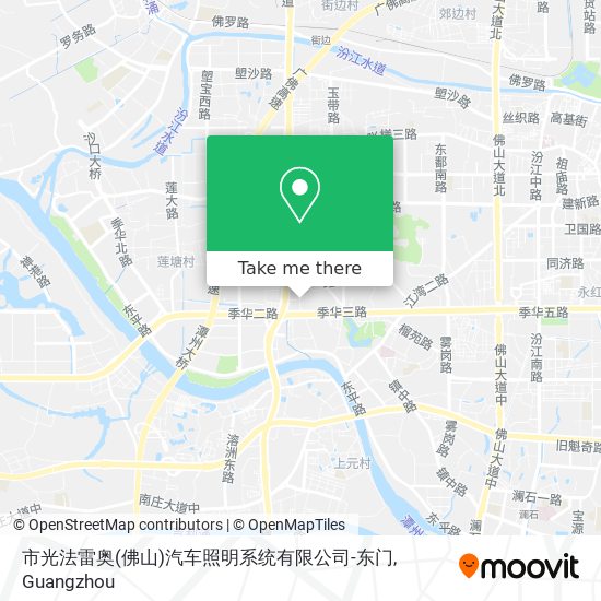 市光法雷奥(佛山)汽车照明系统有限公司-东门 map