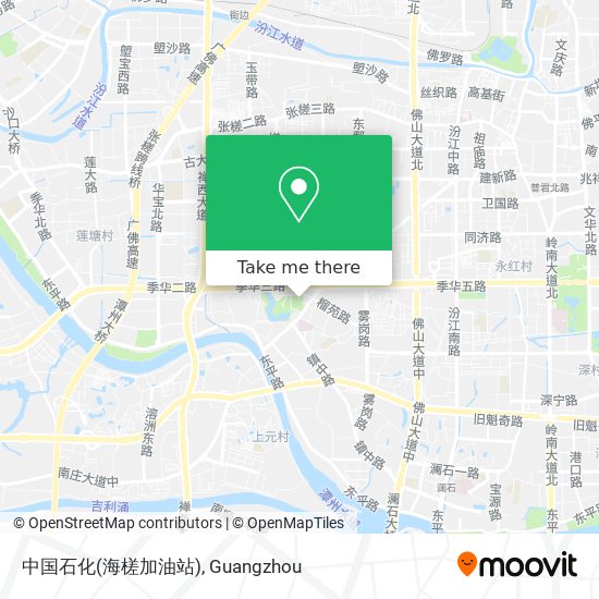 中国石化(海槎加油站) map
