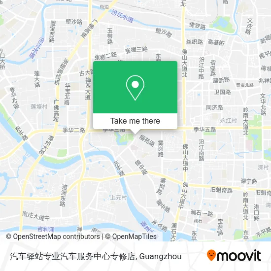 汽车驿站专业汽车服务中心专修店 map