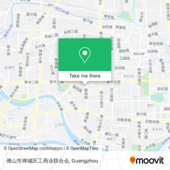 佛山市禅城区工商业联合会 map