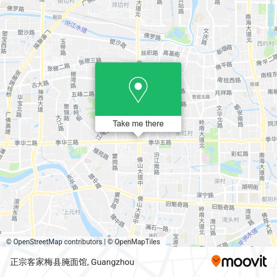正宗客家梅县腌面馆 map