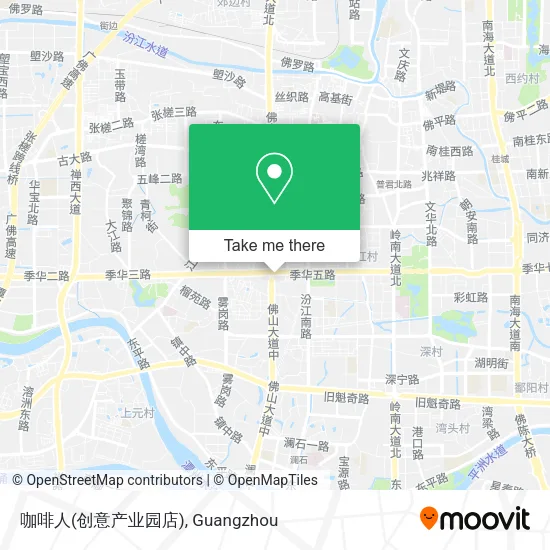 咖啡人(创意产业园店) map