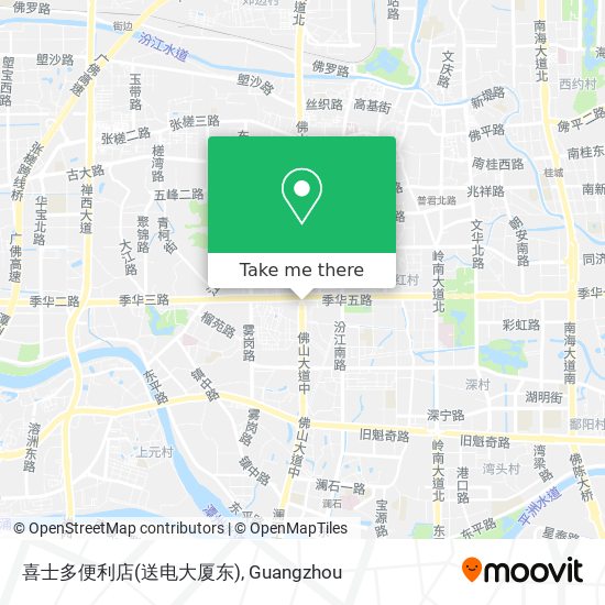 喜士多便利店(送电大厦东) map
