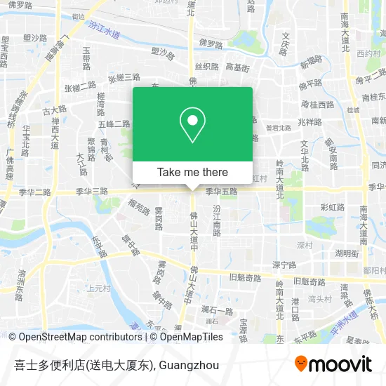 喜士多便利店(送电大厦东) map