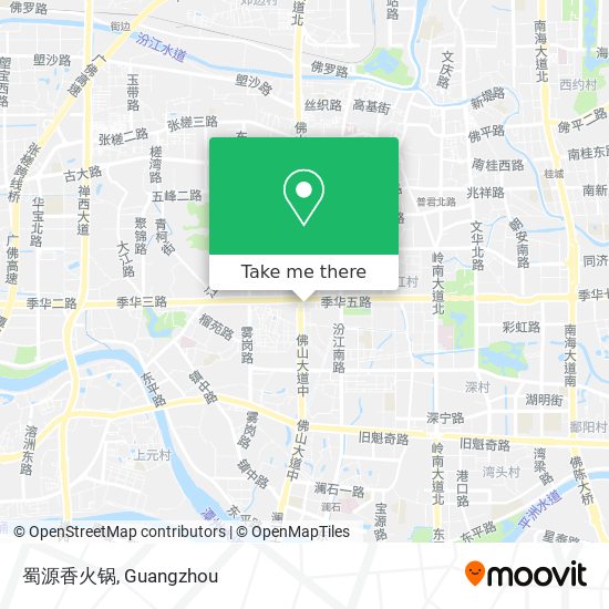 蜀源香火锅 map