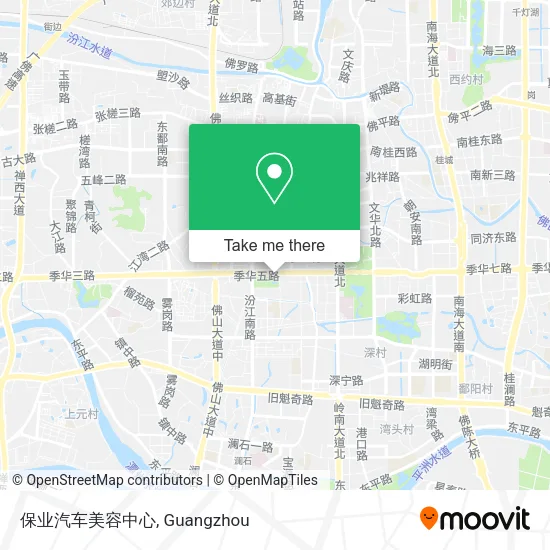 保业汽车美容中心 map