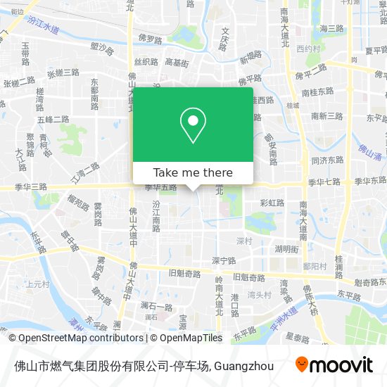 佛山市燃气集团股份有限公司-停车场 map