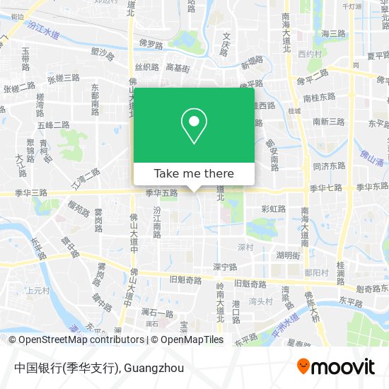 中国银行(季华支行) map