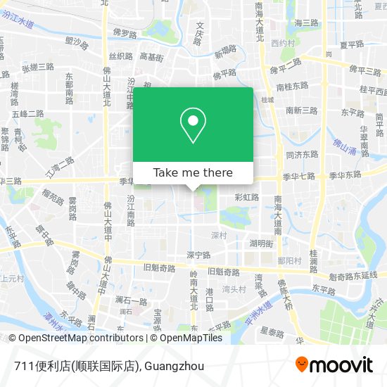 711便利店(顺联国际店) map