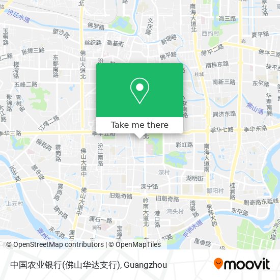 中国农业银行(佛山华达支行) map