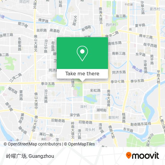 岭曜广场 map