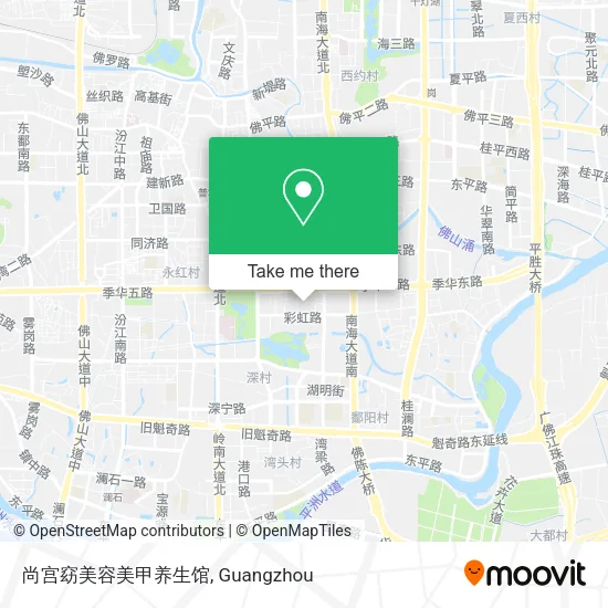 尚宫窈美容美甲养生馆 map