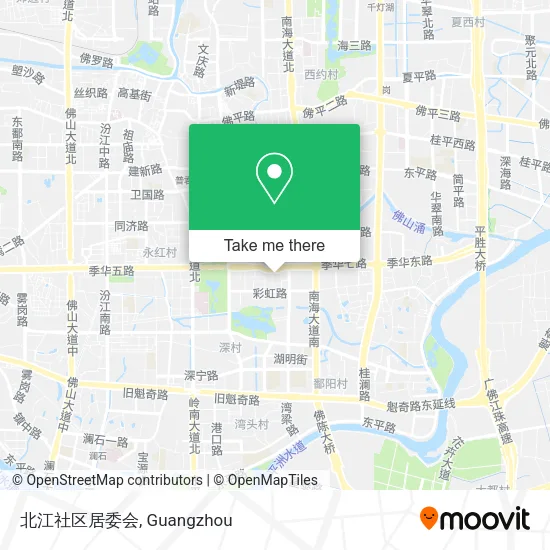 北江社区居委会 map