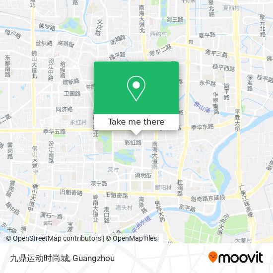 九鼎运动时尚城 map