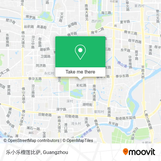 乐小乐榴莲比萨 map
