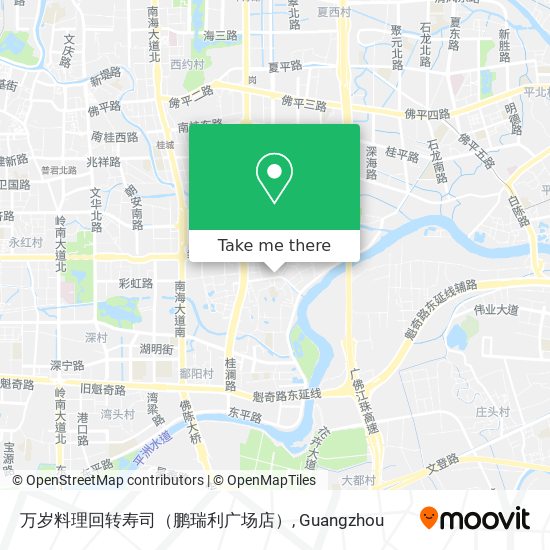 万岁料理回转寿司（鹏瑞利广场店） map