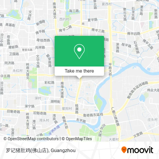 罗记猪肚鸡(佛山店) map