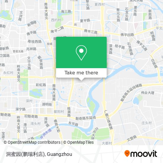 洞蜜园(鹏瑞利店) map