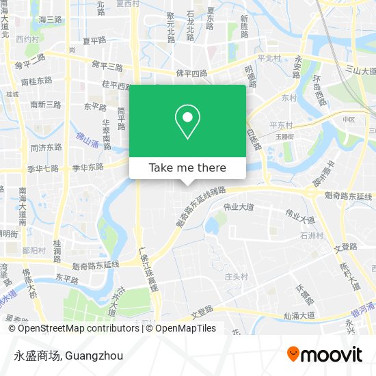 永盛商场 map