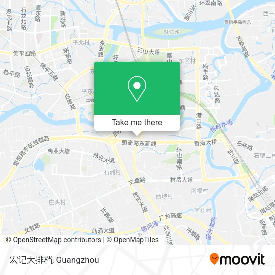 宏记大排档 map