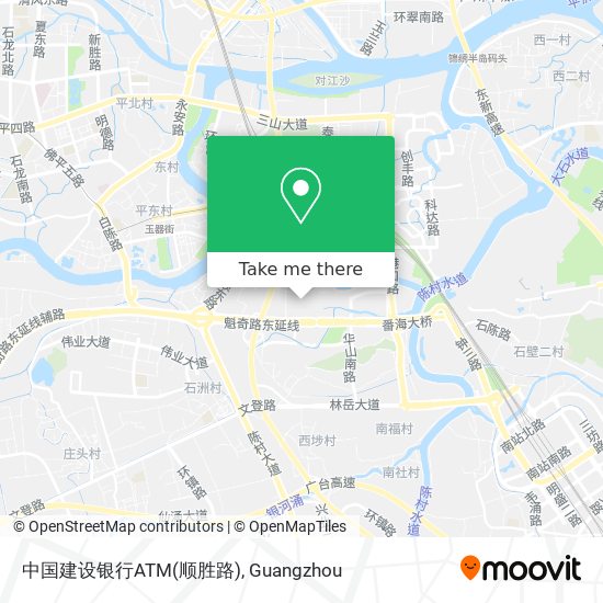 中国建设银行ATM(顺胜路) map