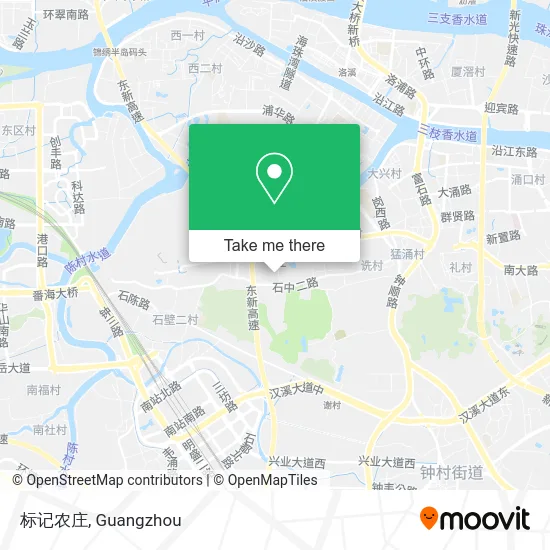 标记农庄 map
