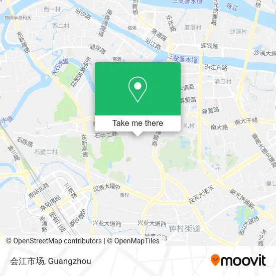会江市场 map