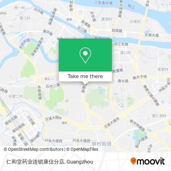 仁和堂药业连锁康信分店 map