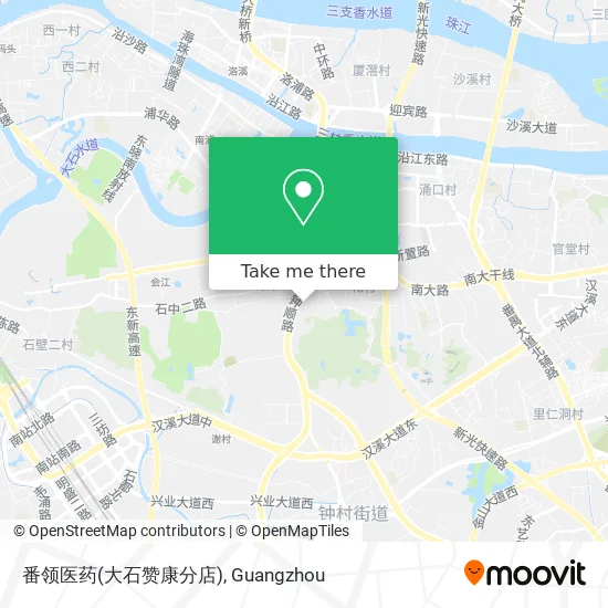 番领医药(大石赞康分店) map