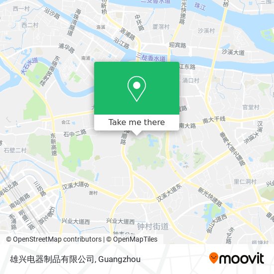 雄兴电器制品有限公司 map