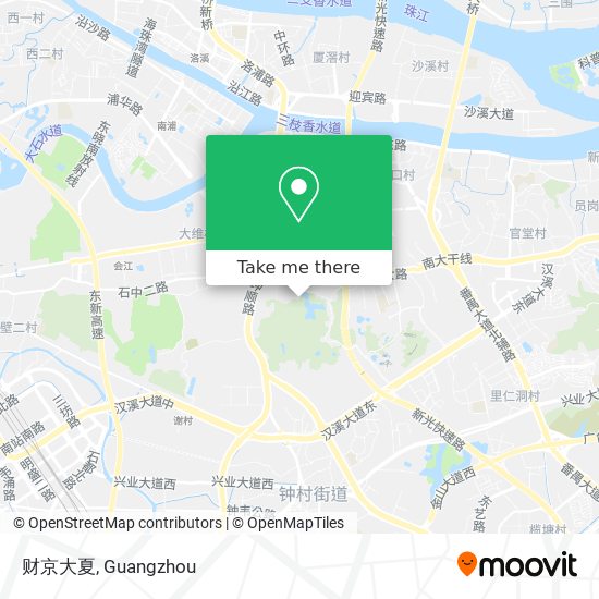 财京大夏 map