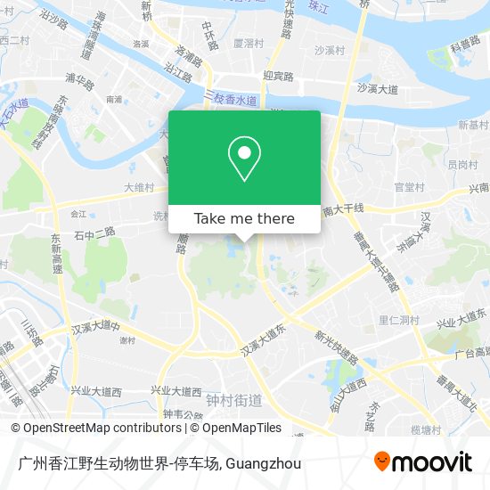 广州香江野生动物世界-停车场 map