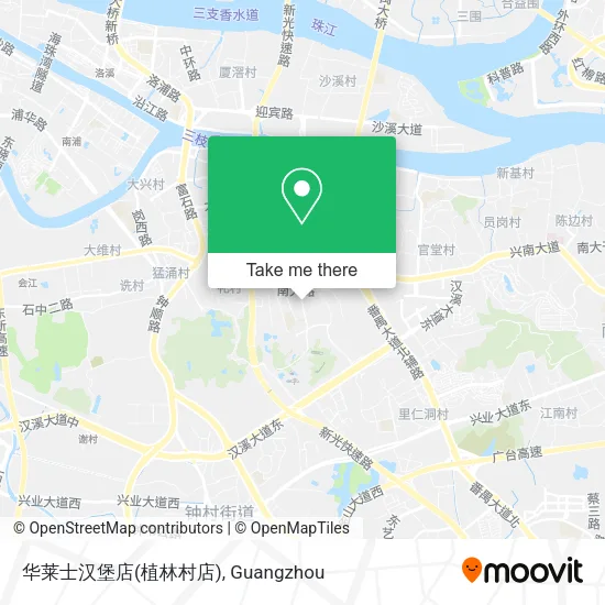 华莱士汉堡店(植林村店) map