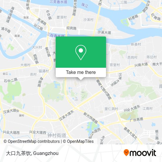 大口九茶饮 map