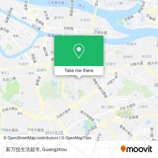 新万悦生活超市 map