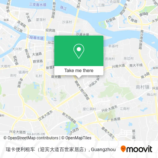 瑞卡便利租车（迎宾大道百世家居店） map