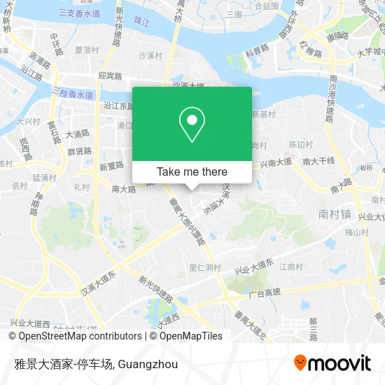 雅景大酒家-停车场 map