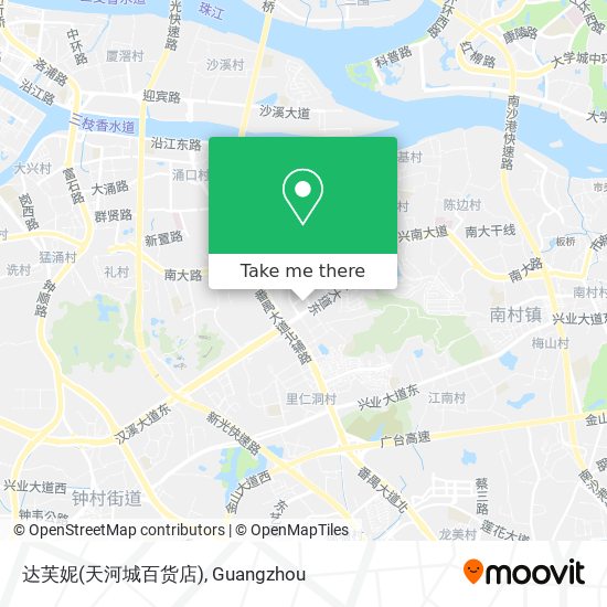 达芙妮(天河城百货店) map