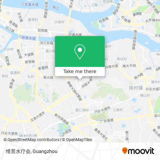 维景水疗会 map