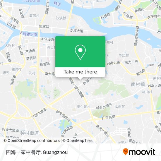 四海一家中餐厅 map