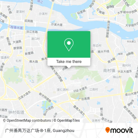 广州番禺万达广场-B-1座 map